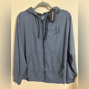NWT Peloton zip up hooded jacket size L